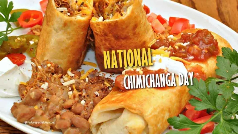 National Chimichanga Day at Camino Real