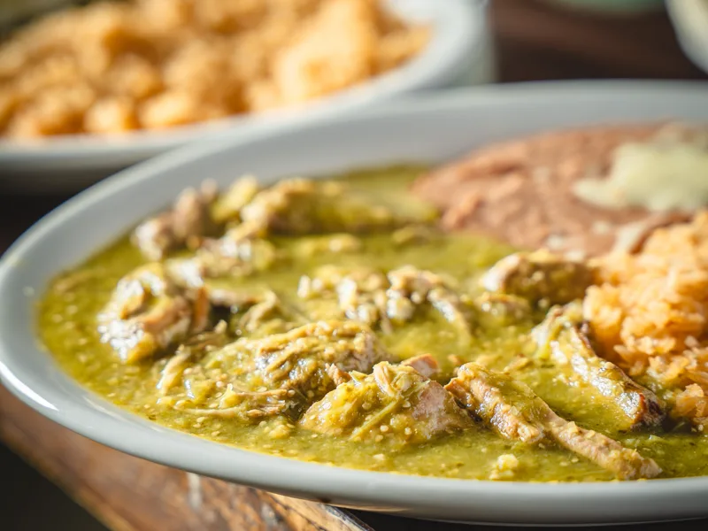 Chile Verde at Camino Real Cedar Glades
