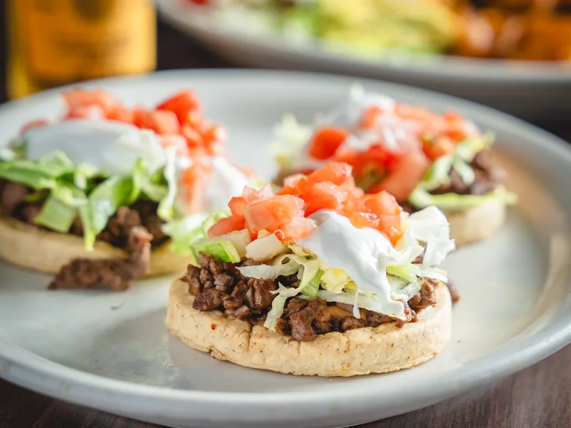 Sopes at Camino Real Sam Ridley
