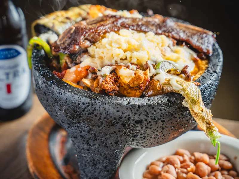 Molcajete Camino Especial at Camino Real South Church